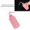 6 Stück Squeeze-Flasche mit schmalem Hals 250 ml Pink 3