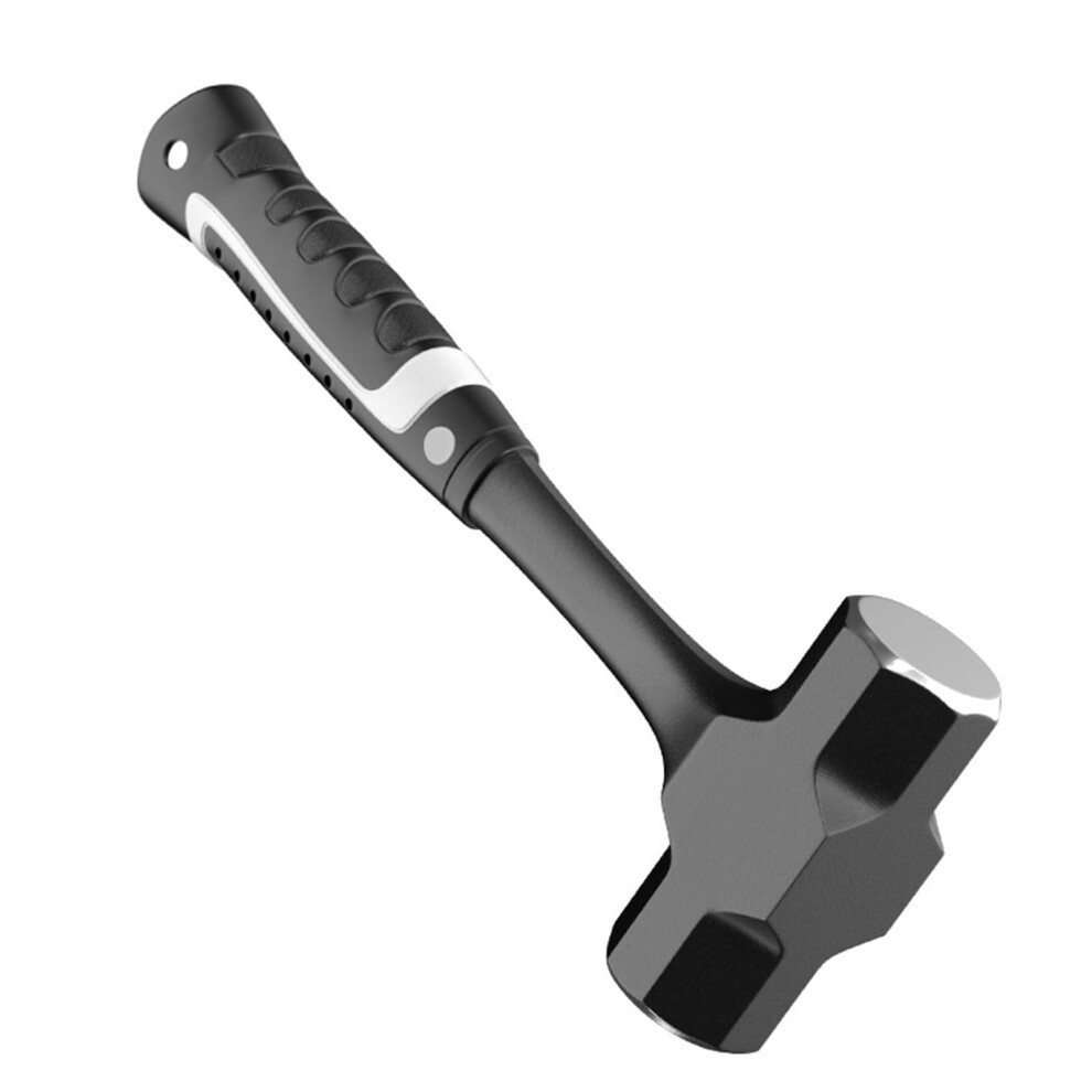 Professional 4Lb Heavy Octagonal Hammer For Wall Demolition And Construction Tool, Durable Design For Easy Use 6482260563596
