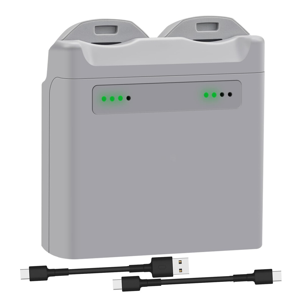 Dual Slot Drone Battery Charger For Drones, Compact Intelligent Charging Station With Safety Features 6276012365978