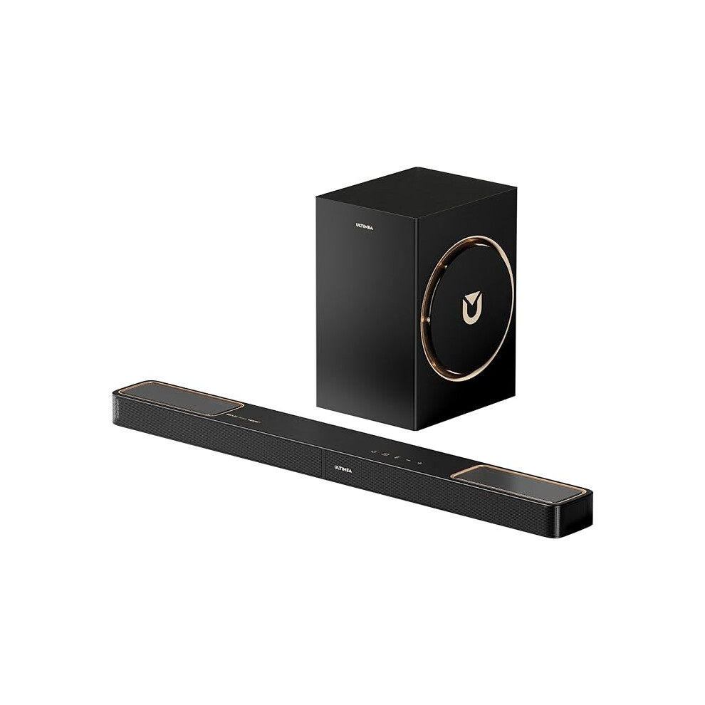 Ultimea 3.1.2Ch Sound Bar With Dolby Atmos, Surround Sound System For Tv With 6.5" Subwoofer, Sound Bar For Smart Tv, Soundbar
