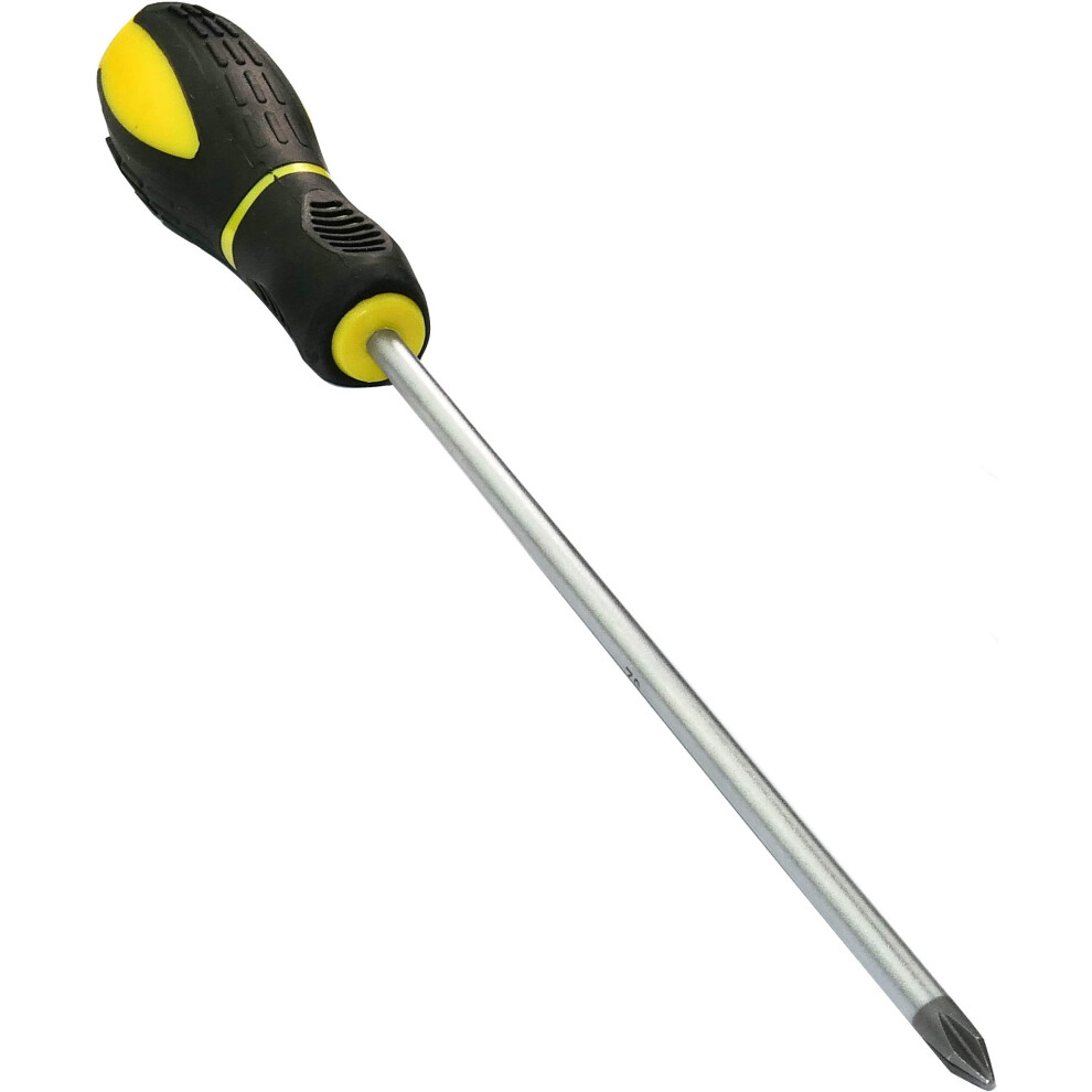C45650 Phillips Head Screwdriver PH1 5x150mm Magnetic Tip Bi-Material Handle Steel CR-V Blade-image-OPC-PJHWFZV-NEW