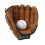 Reinforced Stitching 12.5 Inch  Baseball Glove Left Hand Throw Durable 4