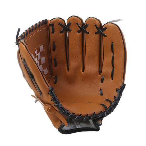 Reinforced Stitching 12.5 Inch  Baseball Glove Left Hand Throw Durable 2