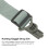 2Pcs Stretchable Elastic Hunting Goggle Straps for Fast Rail, Green 3