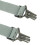 2Pcs Stretchable Elastic Hunting Goggle Straps for Fast Rail, Green 12