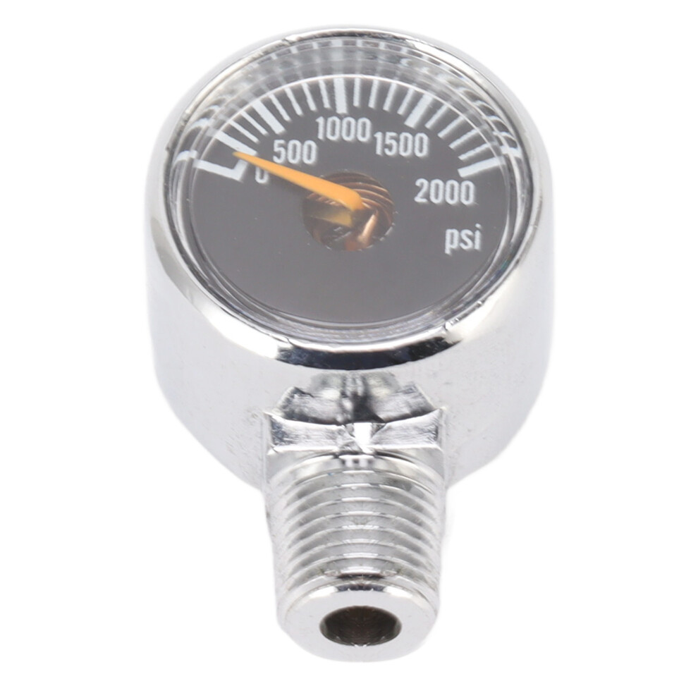 Durable 2000Psi Co2 Pressure Meter 1/8Npt For Gas Filling Black 8061339151667
