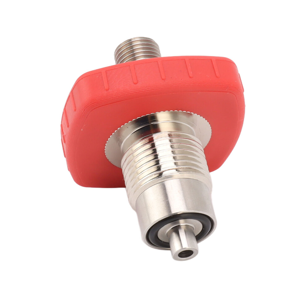 Red Stainless Steel Co2 Tank Connector G5/8 To 1/4 Bspp 7891339151692