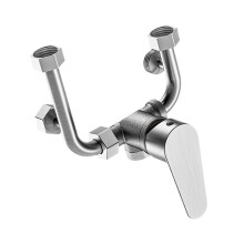 Electric Mixing Valves for Shower - Stainless Steel Construction, Cold and Hot Water Outlet Adapter, High Compatibility