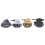 4pcs 1/64 Alloy Tank Model Toy Highly Simulation 3