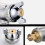 Druckluftsprüher 400ml Becher, 12080mm, Silber 7