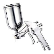 Druckluftsprüher 400ml Becher, 12080mm, Silber