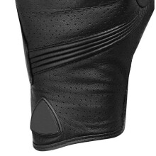 Full Leather Anti-Slip Cold Weather Riding Gloves Black L