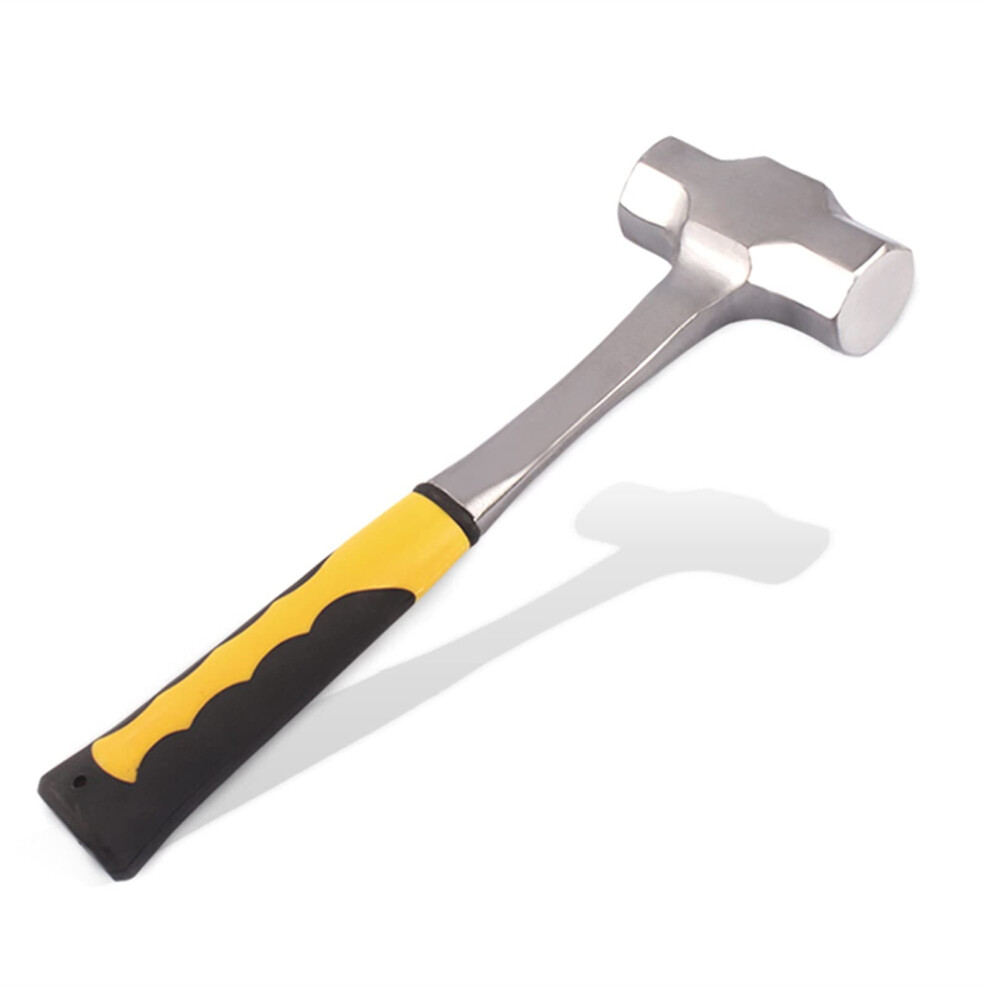 Sledgehammer Heavy Duty 2Lb Forged Steel Brick Drill Hammer For Civil Engineers - One Piece Design, Single Color 6482260565019