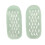 Fersen feuchtigkeitsspendende Socken Set Gel Spa Peeling 9