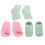 Fersen feuchtigkeitsspendende Socken Set Gel Spa Peeling 14