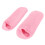 2er-Pack pinkfarbene Vitamin-E-Gelsocken – Peeling 11