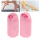 2er-Pack pinkfarbene Vitamin-E-Gelsocken – Peeling 16