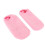 2er-Pack pinkfarbene Vitamin-E-Gelsocken – Peeling 1