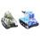 4pcs Alloy Tank Model Pull Back Highly Simulation 11