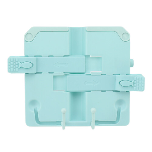 Sgabello pieghevole in ABS blu per bambini, resistente ai graffi e portatile 1