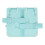 Sgabello pieghevole in ABS blu per bambini, resistente ai graffi e portatile 14
