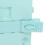 Sgabello pieghevole in ABS blu per bambini, resistente ai graffi e portatile 3