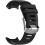 Compatible with Garmin Forerunner 610, Soft Silicone Strap, Stainless Steel Clasp (Black) 3