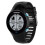 Compatible with Garmin Forerunner 610, Soft Silicone Strap, Stainless Steel Clasp (Black) 1
