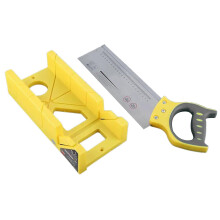 Mitre Saw, Portable Hand Mitre Saw with Box - Versatile Angle Cutting Tool for Wood, 15-Inch Size, Durable Material