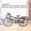 Retro Bicycle Alarm Clock - Perfect for Home Office Dorm Decor 12