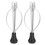 2PCS Stainless Steel Pet Lice Remover Flea Clip 1