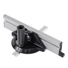Mitre Gauge Fence System Wood Saw Block With Angle Ruler Black For Table Accessory And Woodworking Tool
