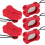 5PCS Pet Training Clicker Adjustable Three Gears 2