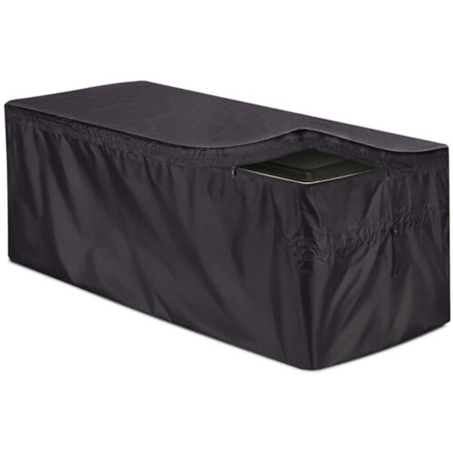 Adjustable Drawstring and Quick Release Fasteners Outdoor Garden Storage Box Cover Small Size Durable Waterproof Protection 2