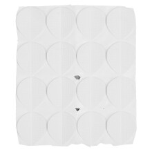 16 Pairs Shoe Sole Repair Patch Rubber Slip
