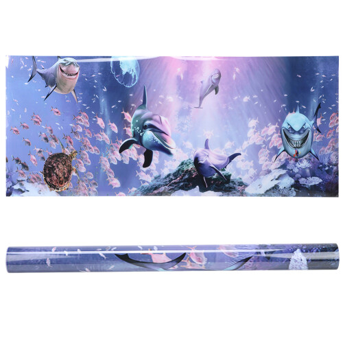 Background Poster Decorative Painting PVC Sticker 1