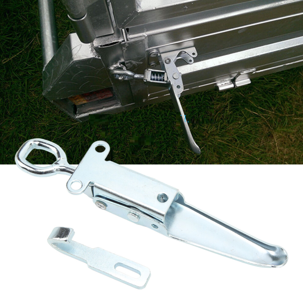 Heavy Duty Galvanized Iron Trailer Spring Hasp Lock For Rv Caravan Camper 9461339171761