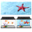 Background Poster Decorative Painting PVC Sticker 4