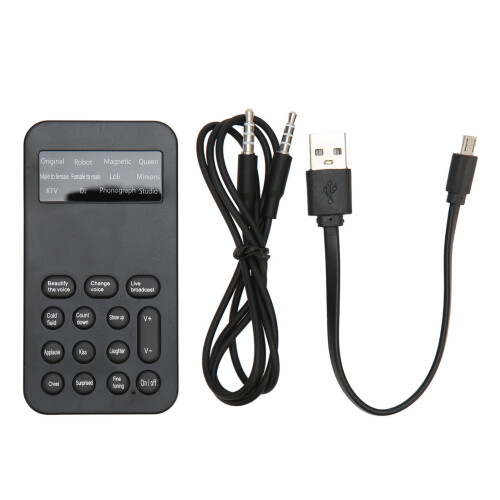 Portable Voice Changer Machine 8 Effects for Calls Gaming Streaming 1