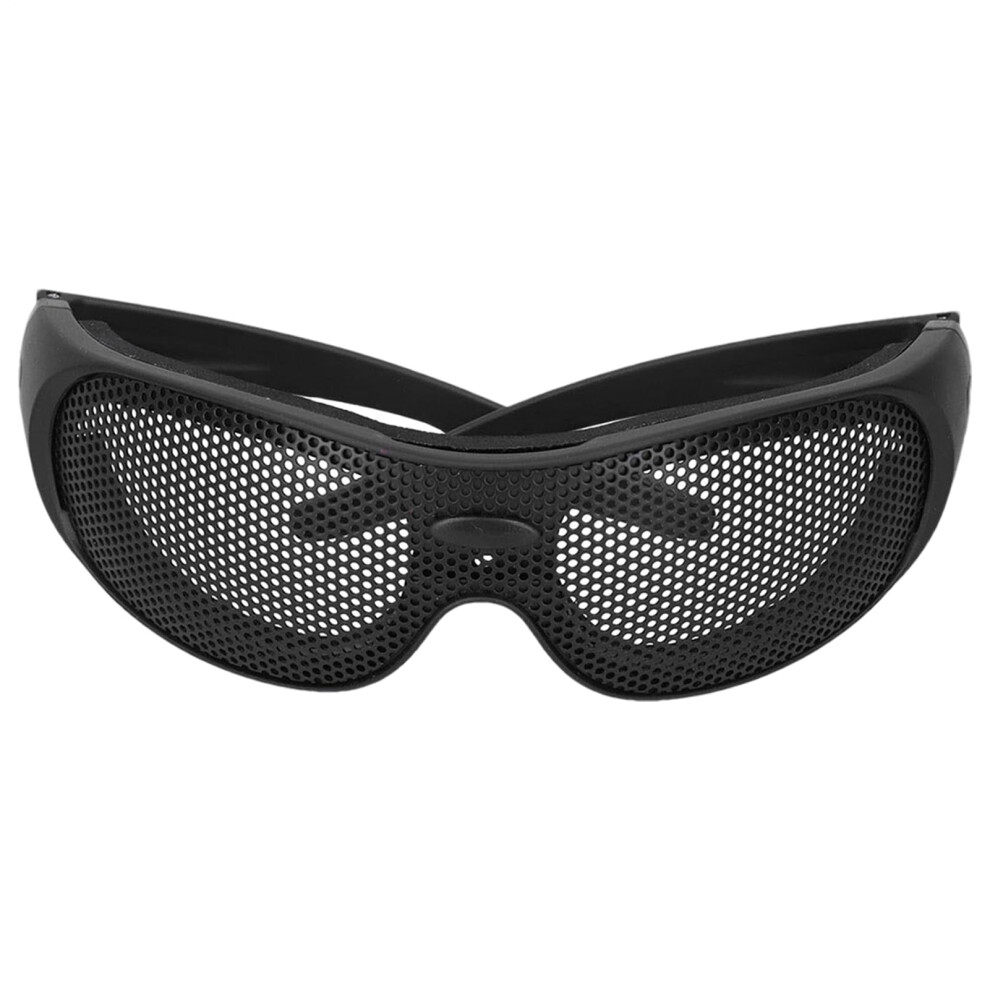 Safety Glasses - Black Frame Anti-Fog Goggles For Outdoor Sports And Paintball - Protective Eyewear For Eye Safety 6947110015095