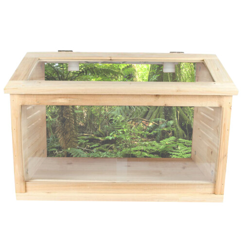 PVC Adhesive Trees Jungle Pattern Aquarium 2