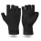 Copper Compression Arthritis Gloves, Fingerless, Anti Slip, Black, S 2