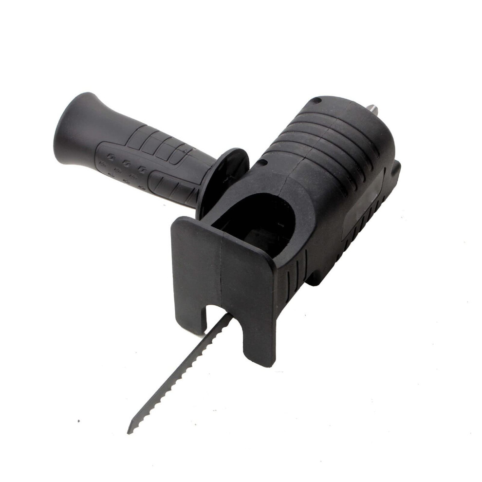 Reciprocating Saw Attachment With Chainsaw Conversion Head, 3 Blades, Removable Handle, Compatible With Electric Drill 6276012369310