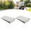 1 Pair Threshold Ramp Wheelchair Entry Aluminum 11