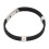 Bracciale antistatico in silicone per jogging e sport, nero 4