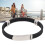 Bracciale antistatico in silicone per jogging e sport, nero 15