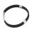 Bracciale antistatico in silicone per jogging e sport, nero 12
