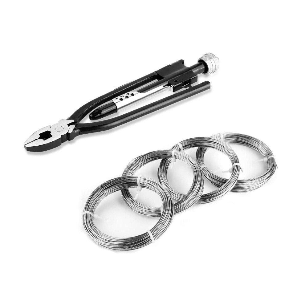 Wire Twisting Pliers 9 Inch Carbon Steel Twister Locking Quick Pliers Hand Tool for Safety Wire Applications-image-OPC-PJHXJXY-NEW