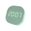 Luminous Alarm Clock Dual Temperature Display Electronic Clock Kitchen Timer Magnetic Mountable Clock GreenDoes not contain battery 1