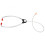 Professional Red Binaural Hearing Device Stethoscope for Noise Testing 14